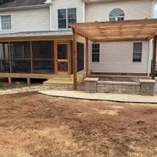 Screen Porch, Pergola, and Patio Project in Greensboro, NC